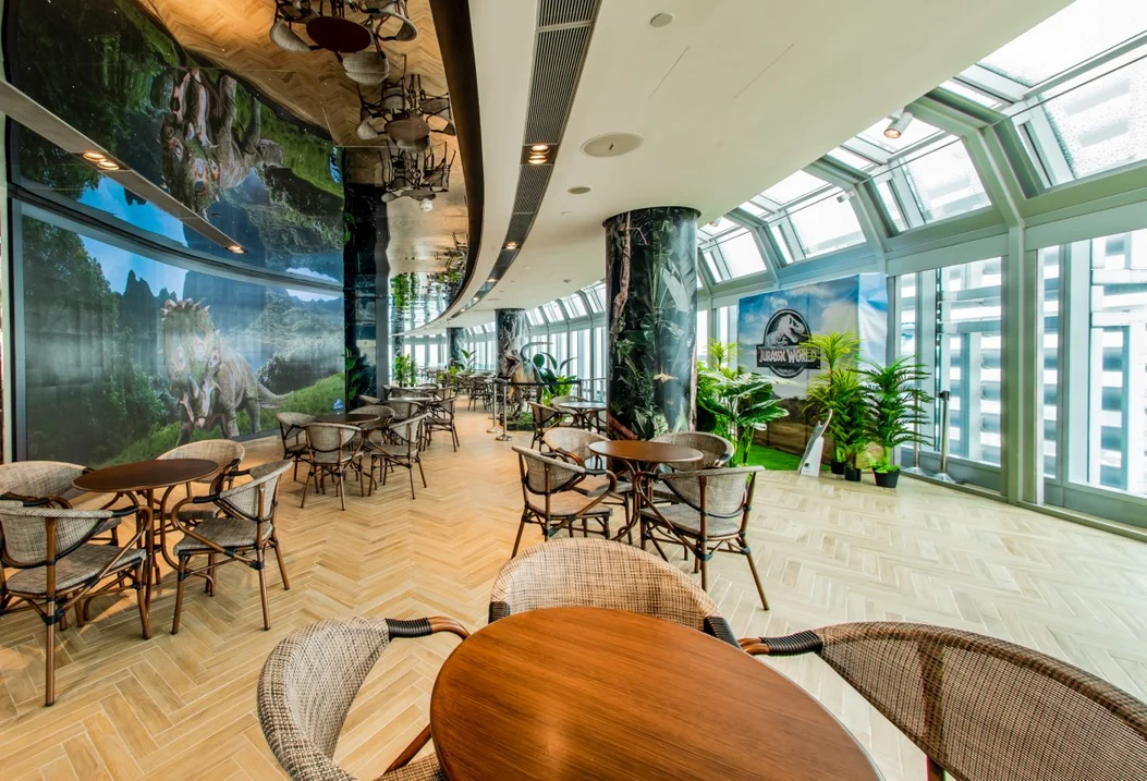 Jurassic World Café and Exhibition.